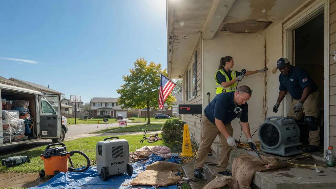 Water Damage Restoration in Young America, IN near me